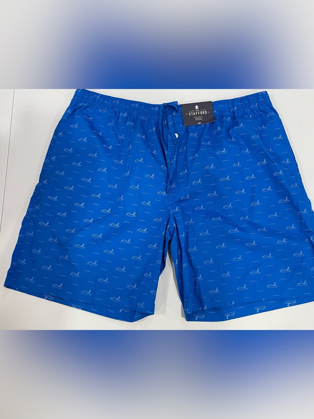 Men’s Stafford regular fit sleep short pajamas XXL new